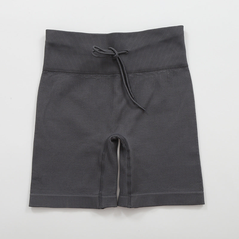 Gray Nude Feel Yoga Shorts] Shorts