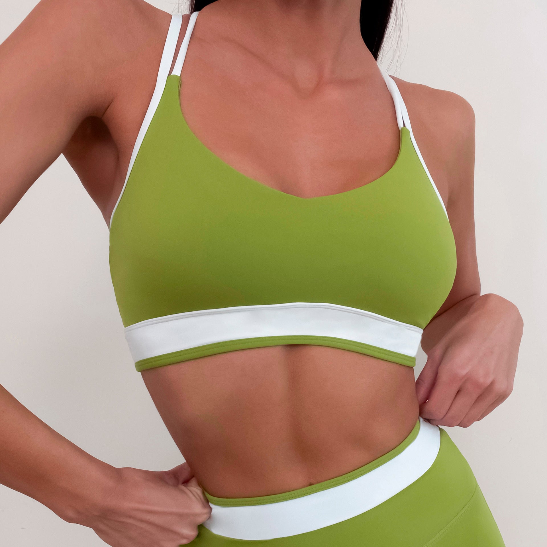 Avocado Green Bra
