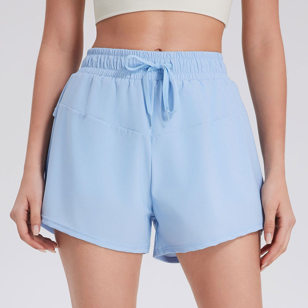 Summer Sports Shorts Women Loose Summer Quick-Drying Cool Proof Running Fitness Pants Anti Exposure Dance Yoga Pants