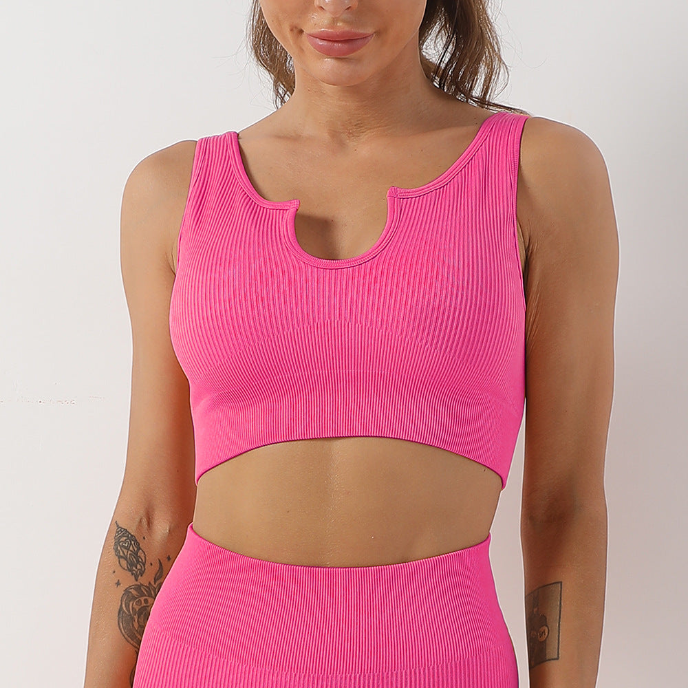 Coral Red Yoga Vest