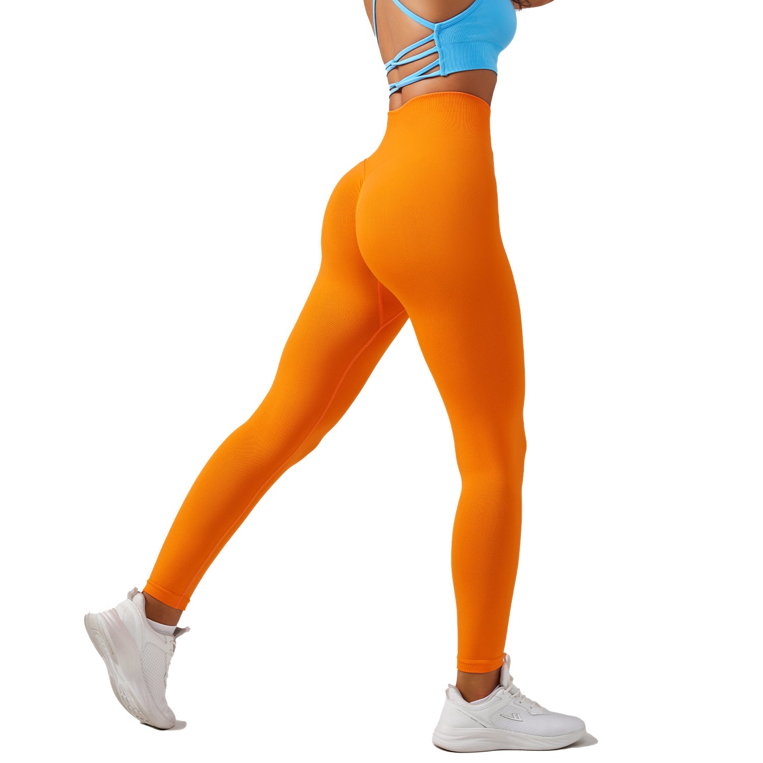 Autumn Winter Peach Hip Yoga Pants Cycling Sports Trousers Quick Drying Yoga Clothes High Waist Tight Fitness Pants