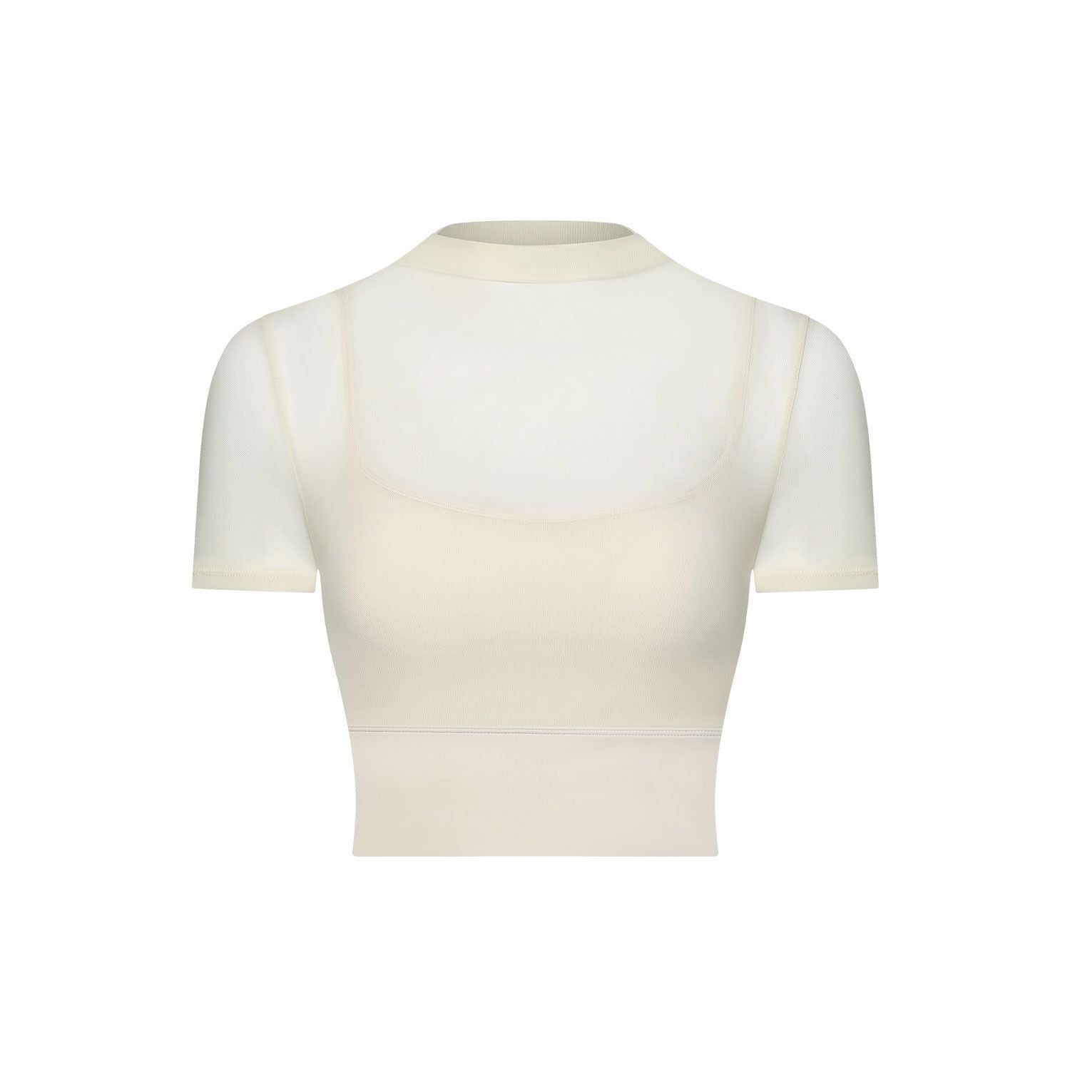 Ropa de yoga de malla sexy, sujetador deportivo de manga corta para correr, de secado rápido, con almohadilla para el pecho, ropa de entrenamiento de una pieza