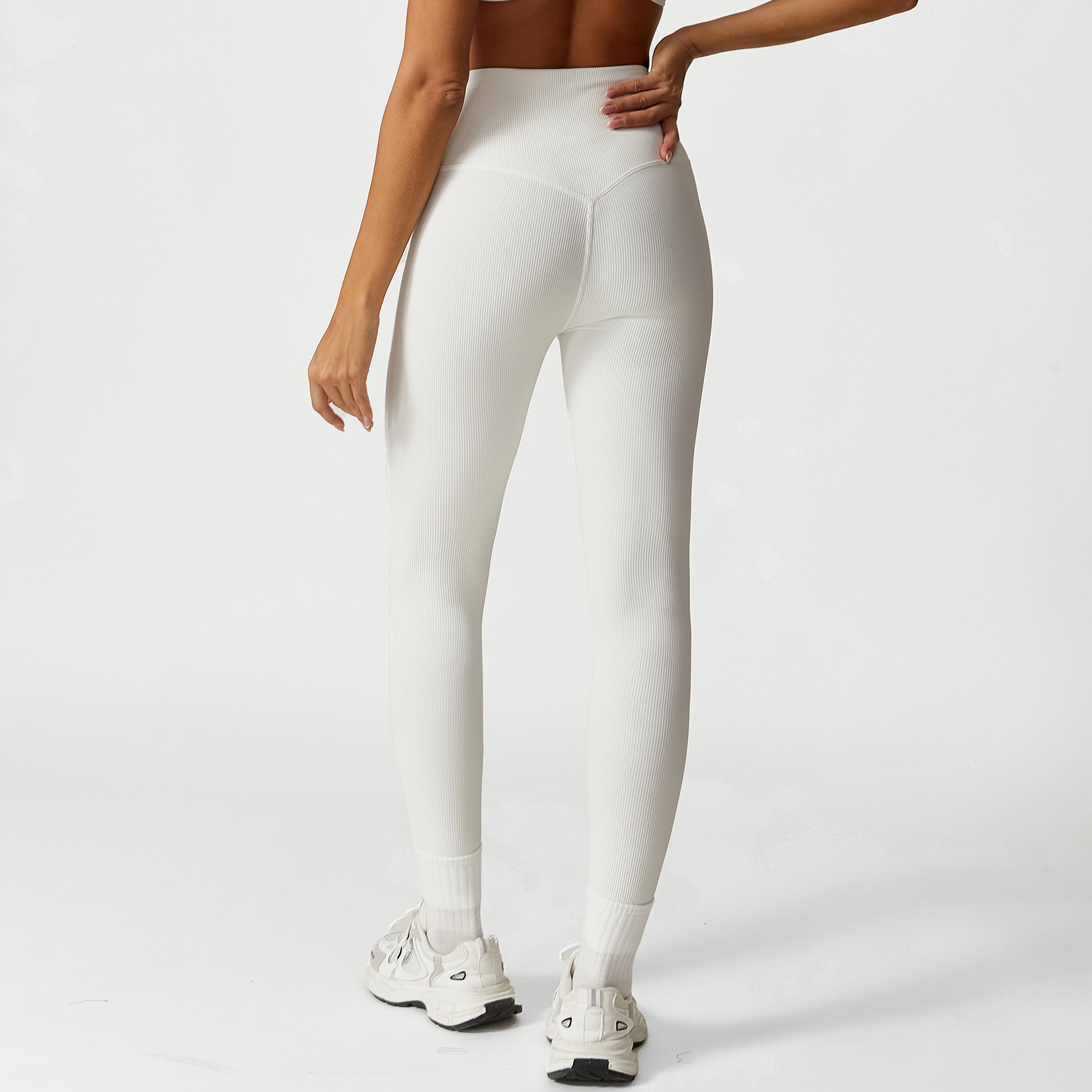 Optical White Trousers