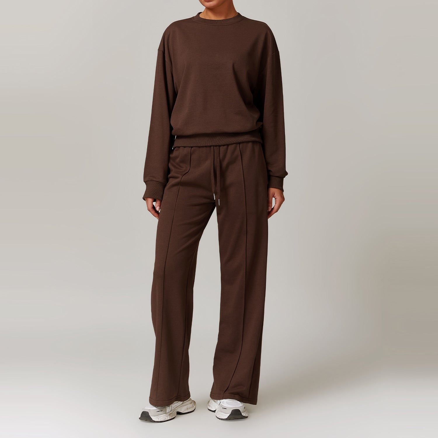 Sweater Sweatpants Brown