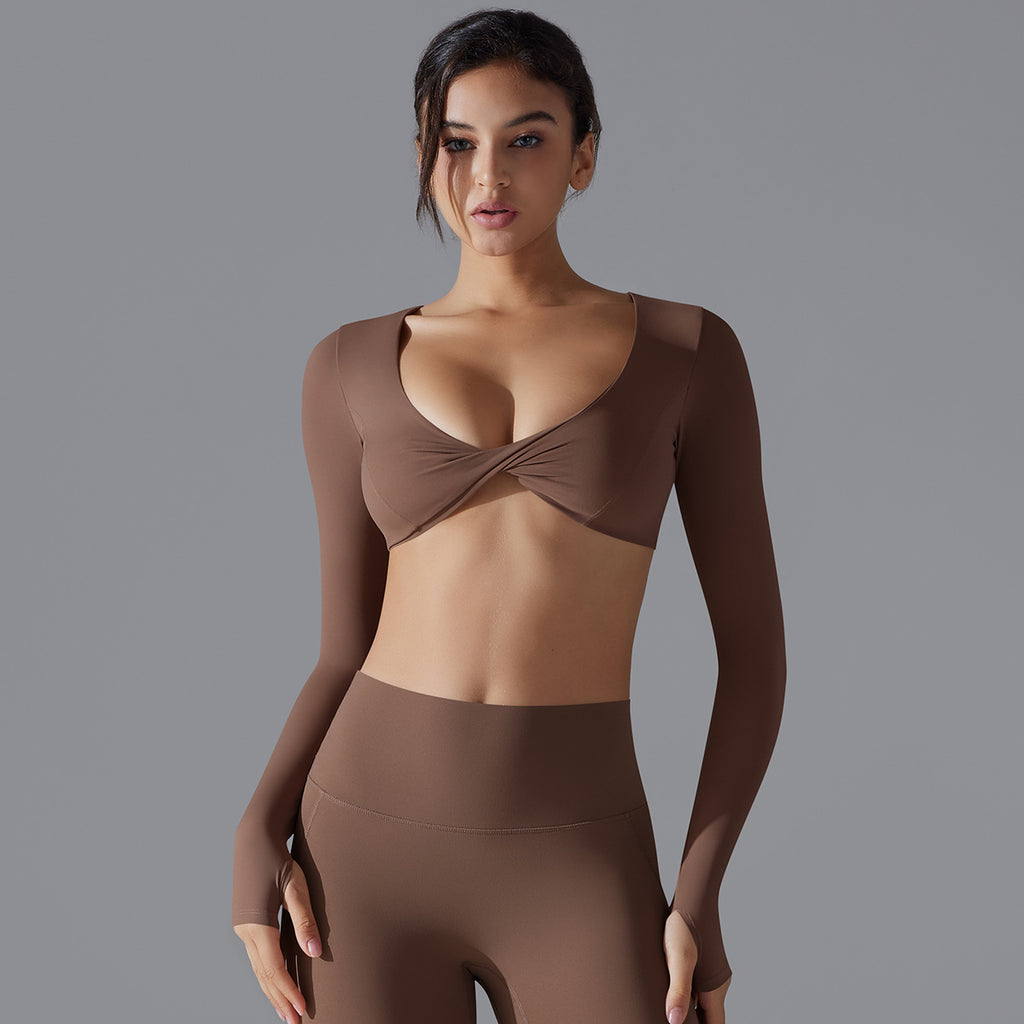 Long Sleeve-Chestnut