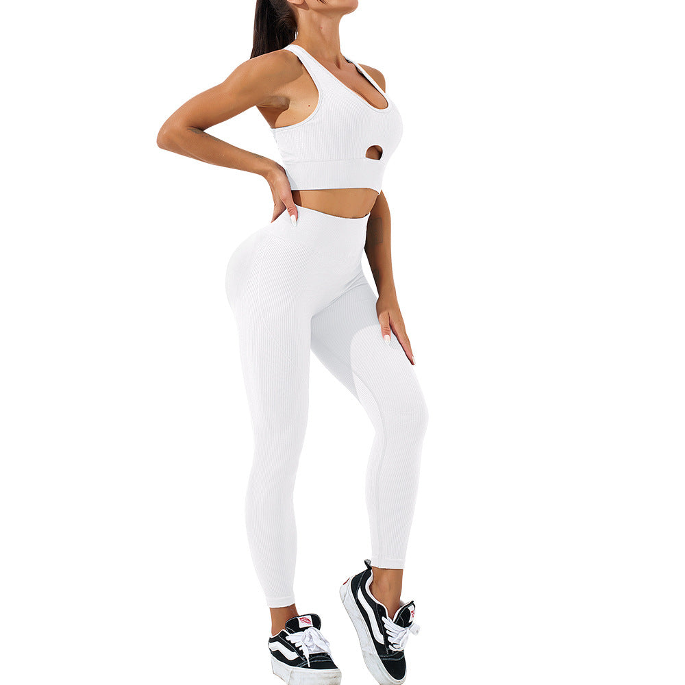 Yoga Fitness Suit Pilates Tight Sexy Yoga Clothes Underwear Hip Raise High Waist Sports Trousers