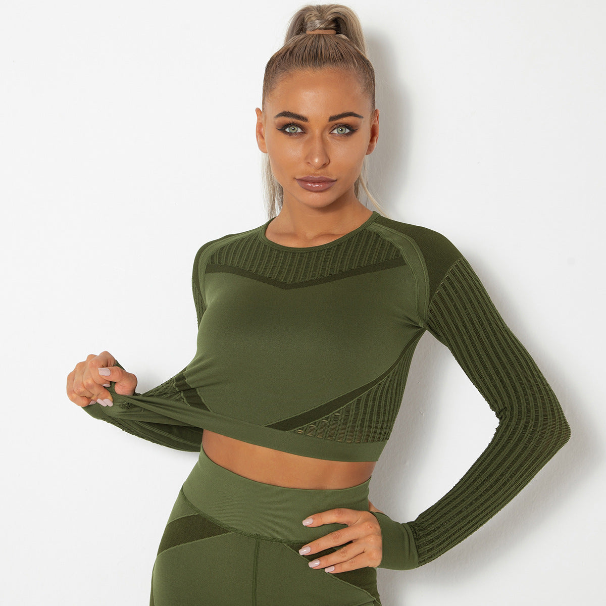 Long Sleeve-Army Green