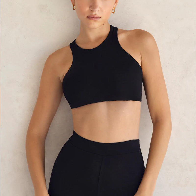 Sous-vêtements de sport pour femmes, soutien-gorge push-up antichoc pour le yoga et la course à pied, gilet de fitness haute résistance