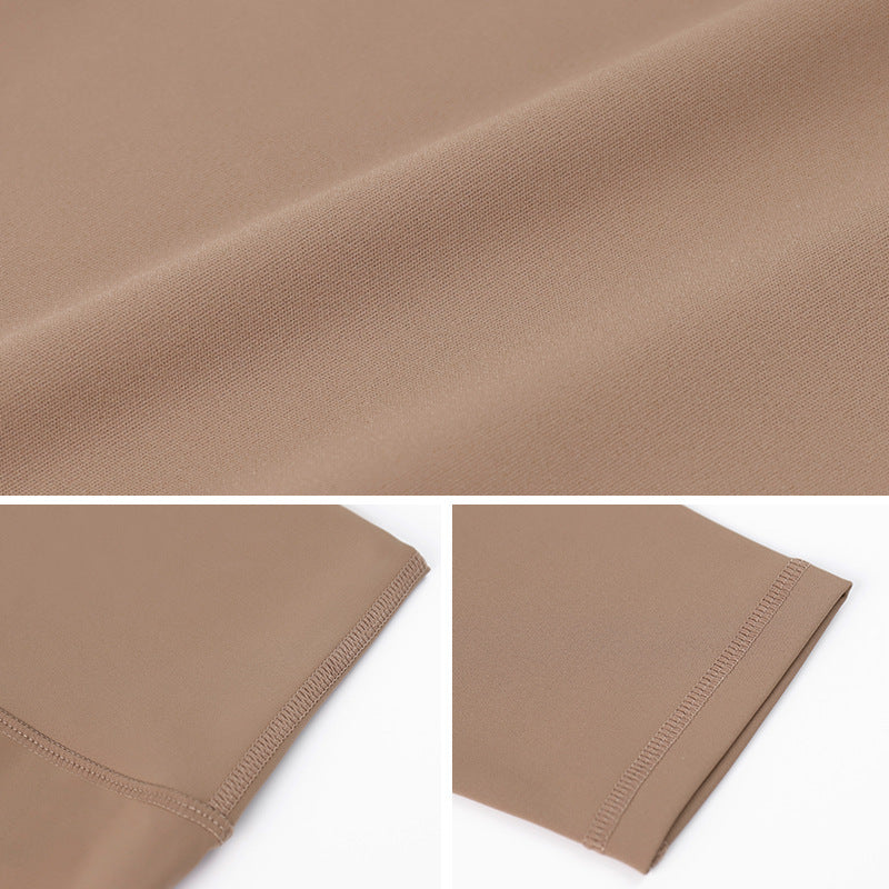 Arrival Nude Feel Tights High Waist Hip Lift No Embarrassment Line Yoga Clothes Peach Hip Sports Workout Clothes