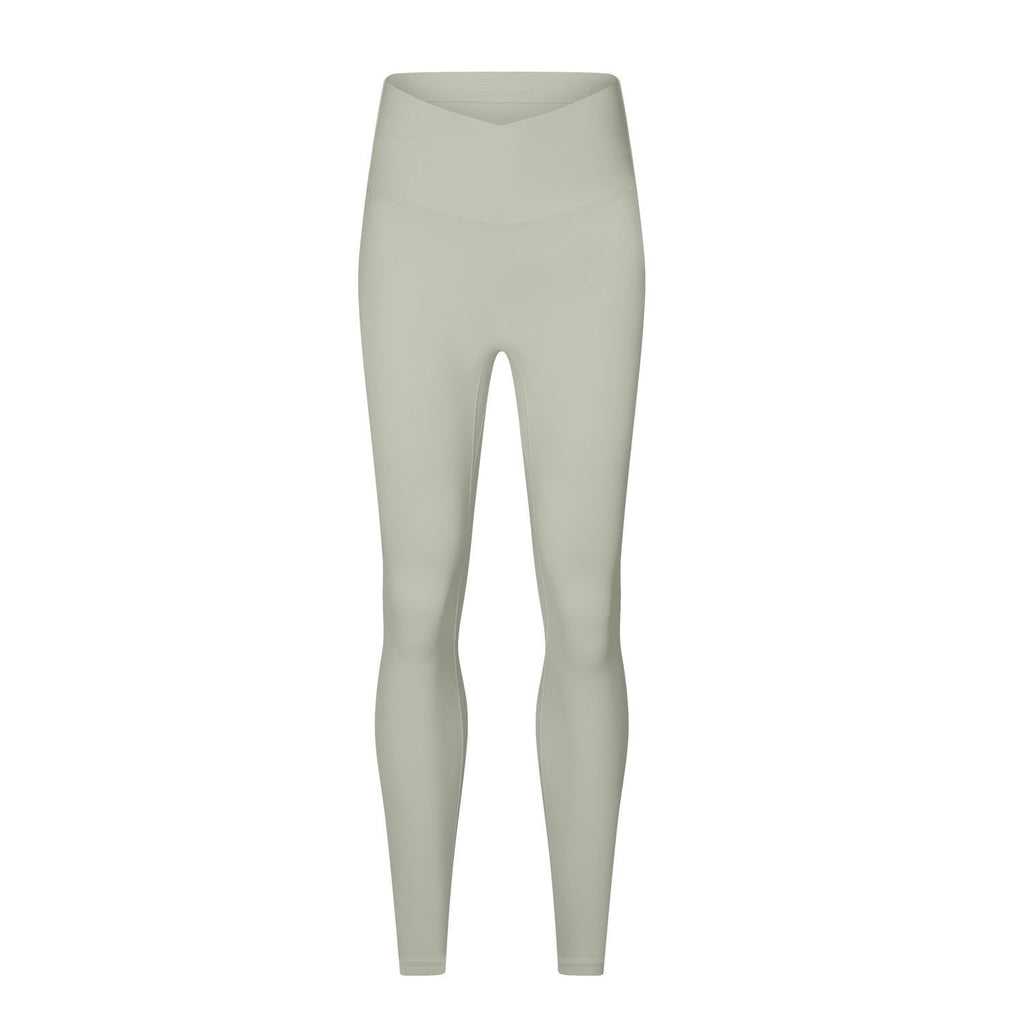 Wear Free Underwear Zero Sense One Piece Yoga Pants Shaping Nude Feel Back Pocket Peach Hip Raise Skinny Exercise Workout Pants