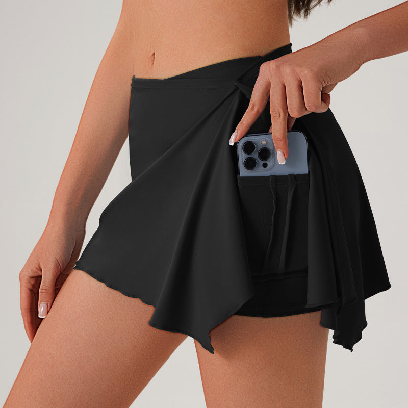 Curtain Shorts Black