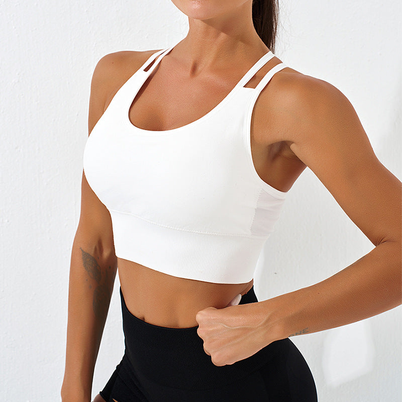 Workout Yoga Vest Sports Underwear Running Shockproof Casual Suitable for Daily Wear Workout Beauty Back Underwear