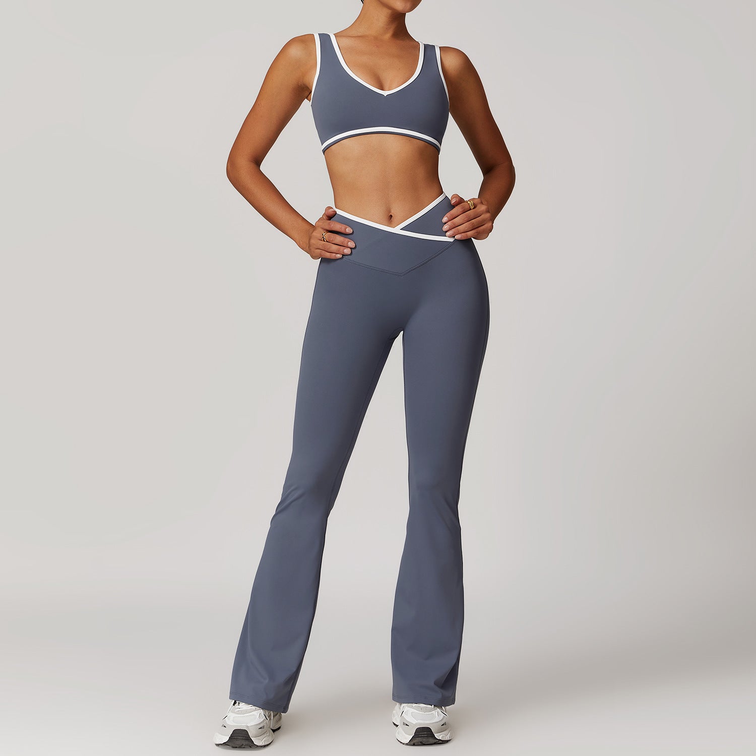 Bra Trousers Blue Gray
