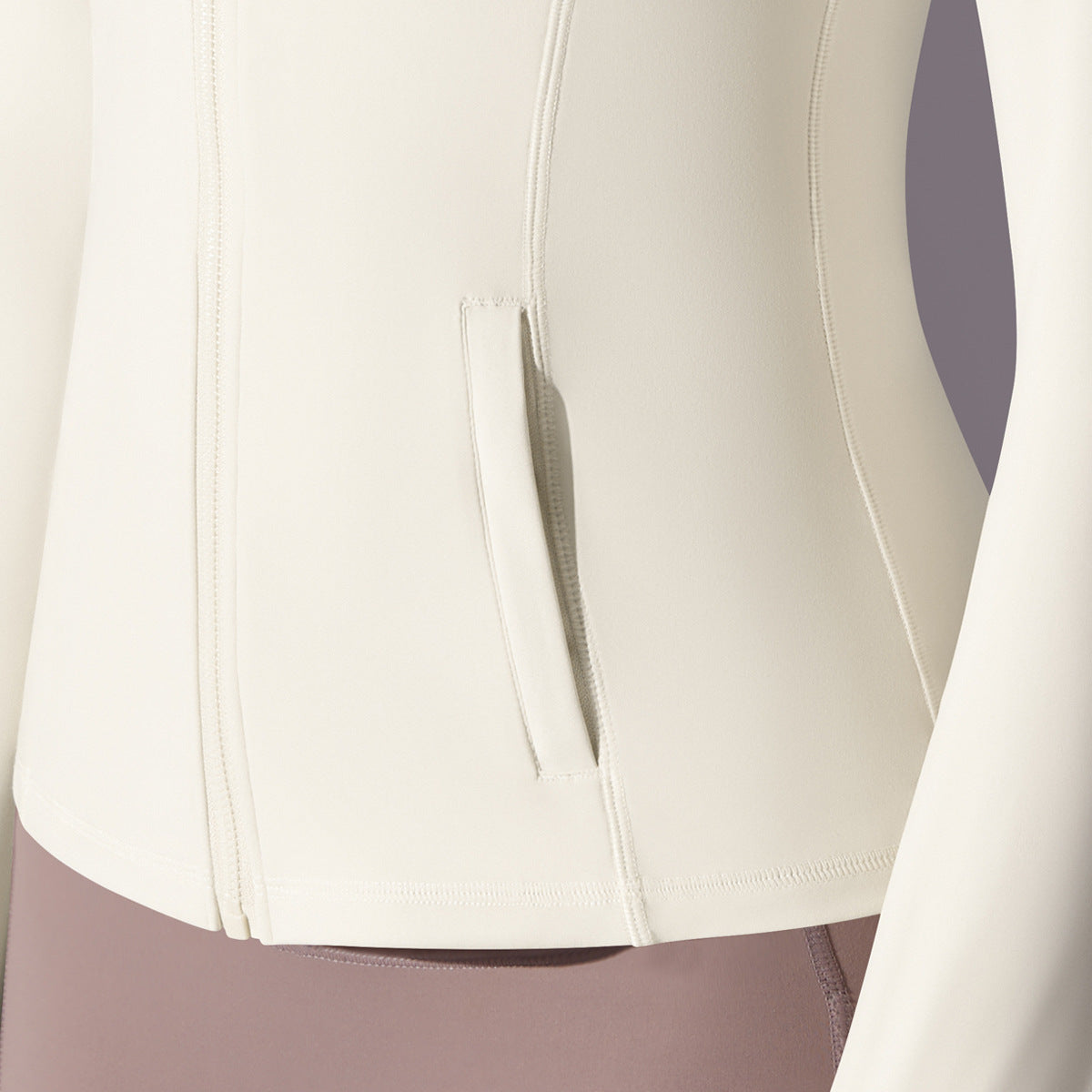 Outdoor Sun Proof Clothes Tight Sports Running Fitness Top Yoga Clothes UV Protection Breathable Hood Zipper Jacket