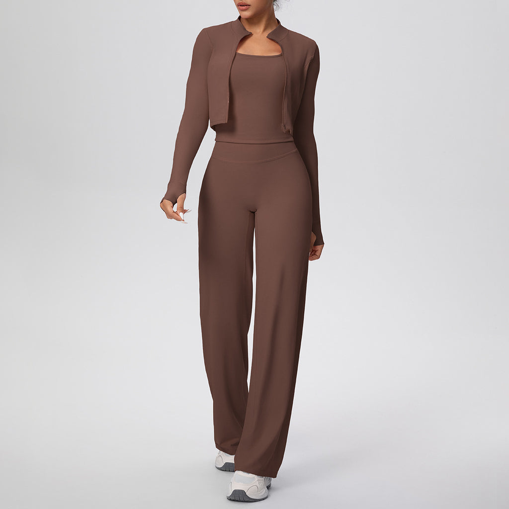 Three-Piece Set-Chestnut