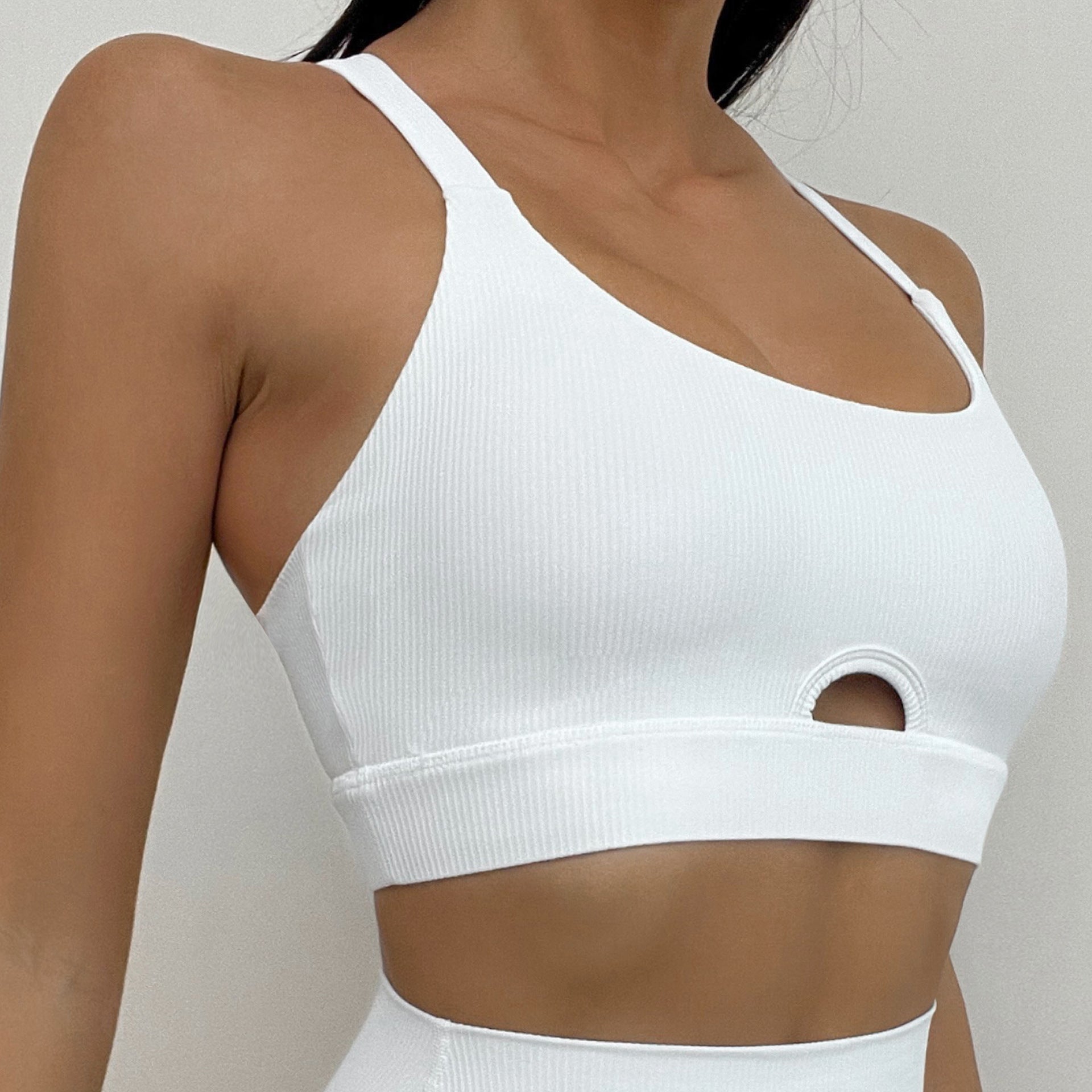 Optical White Digging Bra