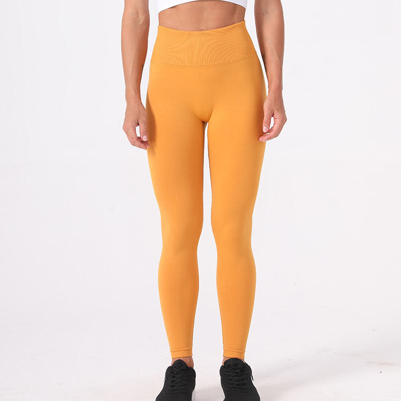 Orange Yoga Pants