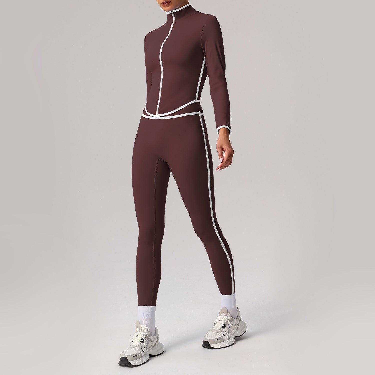 Vinegar Purple Trousers Coat