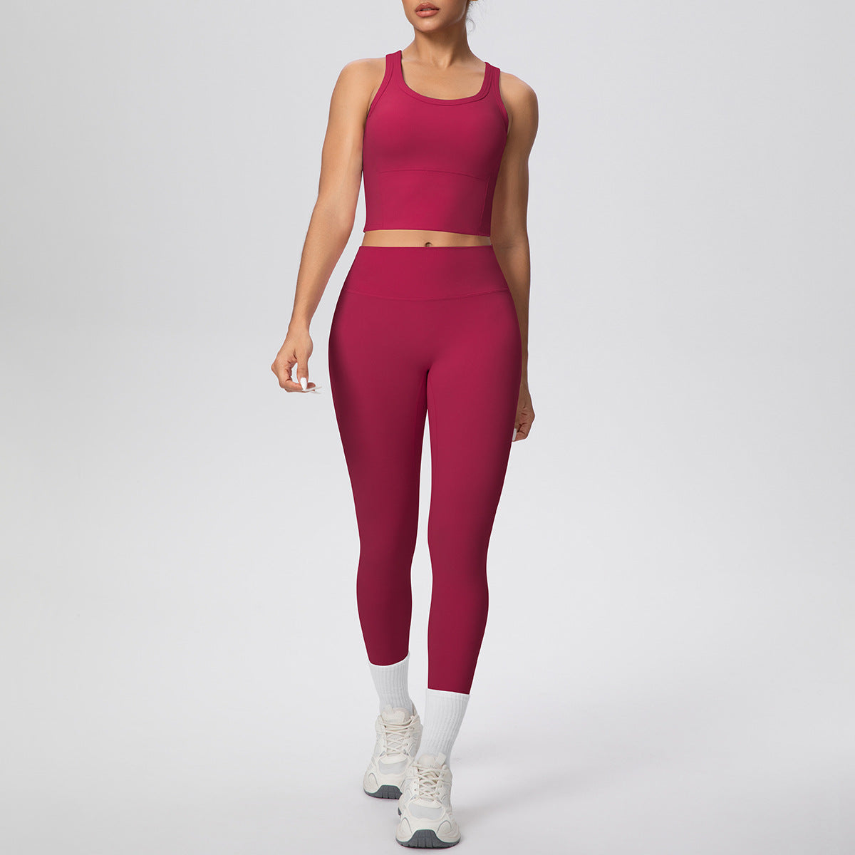 Vest Trousers Suit-Rouge Red