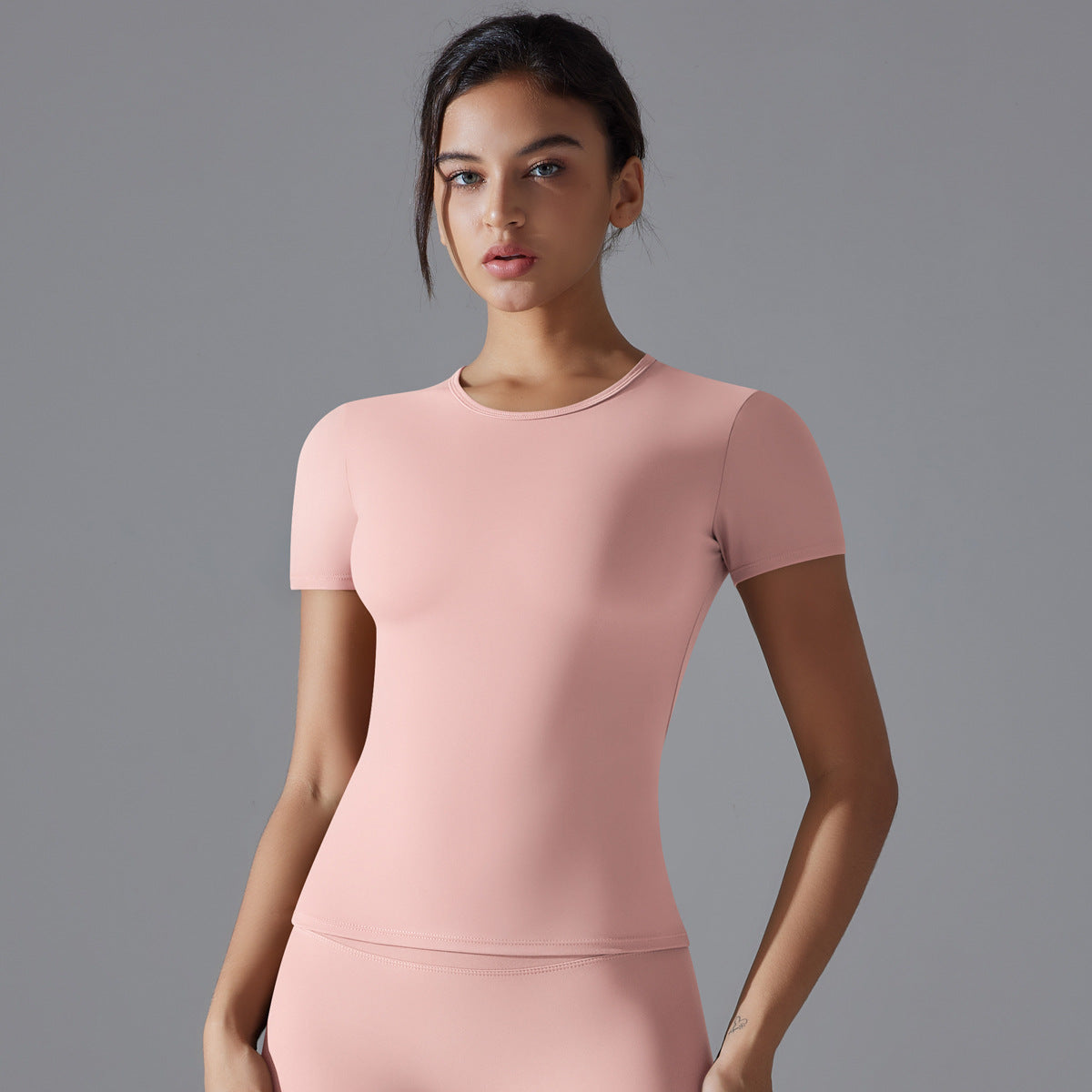 Short Sleeve-Light Pink