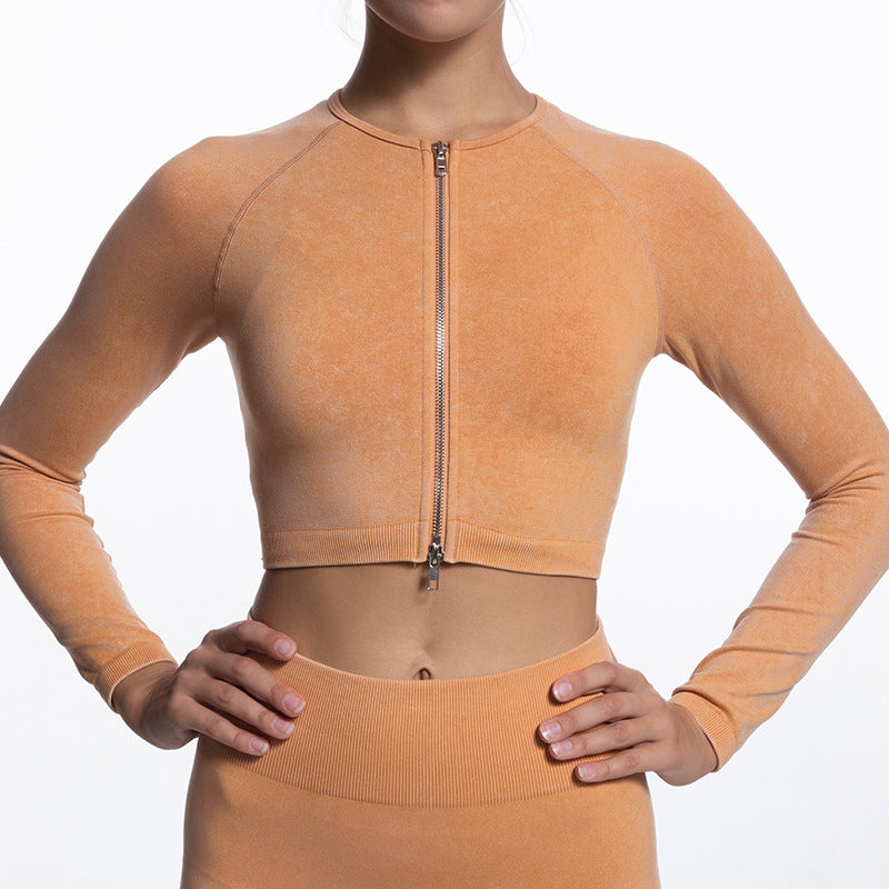 Plateau Yellow Long Sleeve Jacket