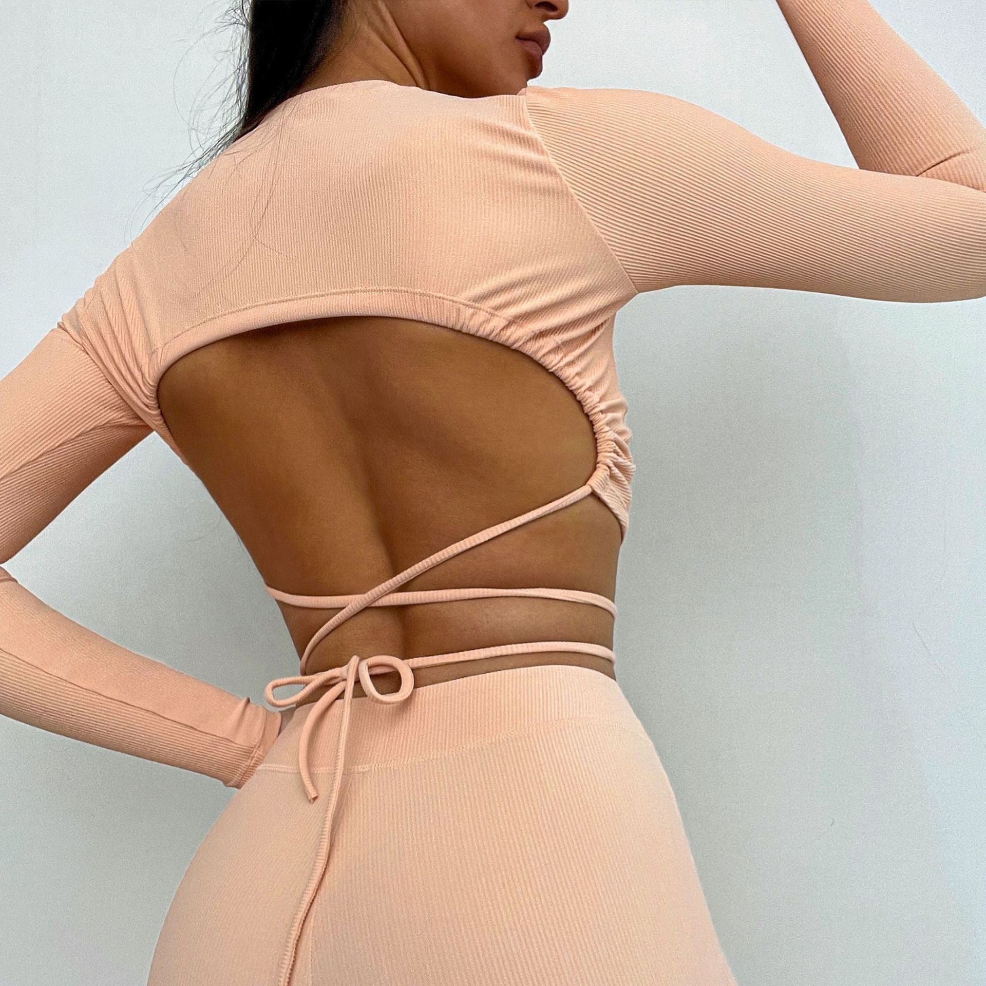 Peach Sand Pink Long Sleeve